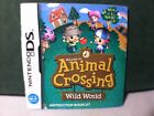 DS Manual Animal Crossing Wild World