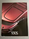 1976 - 1977 Porsche 930S Showroom Sales Folder, Brochure RARE Awesome L@@K