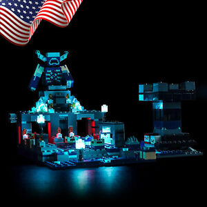 Hilighting LED Light Kit for LEGO Minecraft The Deep Dark Battle 21246 (Upgrade)