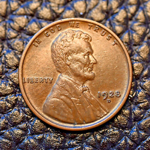 (ITM-5681) 1928-D Lincoln Wheat Cent ~ AU+ Condition ~ COMBINED SHIPPING!