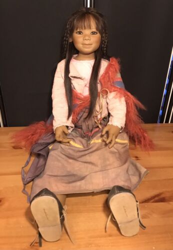 Annette Himstedt Doll - 2005 World’s Children Summit “Mugi” 36.3” 282/377