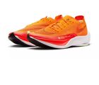 Nike ZoomX Vaporfly Next% 2 Orange White Size 7 Mens/8.5 Womens CU4111-800