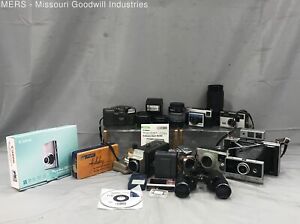 New ListingMixed Digital / Film Cameras & Lenses 15 Pound Lot AS IS