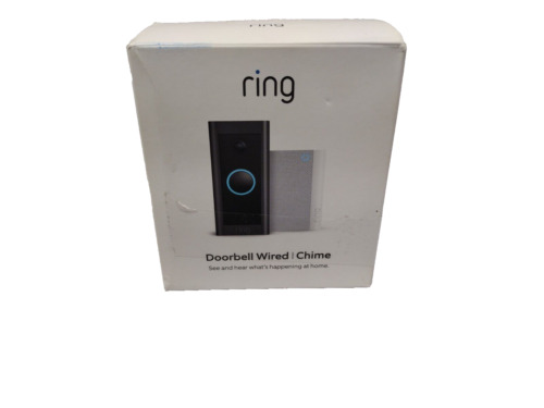 Ring Video Doorbell Wired with Ring Chime (48219)