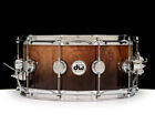 Used DW Collector's 6.5x14 Maple Snare - Okume Feather Black Fade