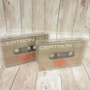 New ListingCertron D90 Blank Cassettes Lot Of 2 New Audio Tapes