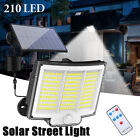 1200000lm LED Solar Street Light Security Flood Lamp Motion Sensor Outdoor Wall