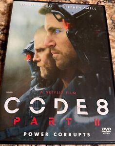 'CODE 8~PART II' NEW DVD~SEALED~IN HAND & READY TO SHIP! FREE USPS SHIPPING!