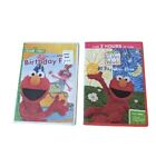 Elmo & Abby Birthday Fun Elmo's World A Day With Elmo DVD Kids Sesame Lot Of 2