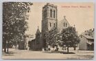 Lutheran Church Muncy PA Pennsylvania Vintage Postcard