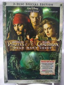 Disney's Pirates of the Caribbean: Dead Man's Chest DVD Johnny Depp