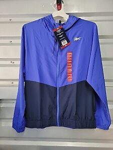 Reebok Men's Training Woven Jacket Size XL , Vector Blue NWT