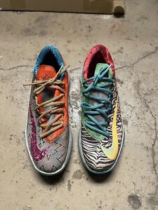 Nike KD VI 6 WHAT THE KD 6 2014 Sz 9 NEEDS WORK NEEDS REGLUE GREAT CONDITION