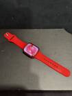 Apple Watch Series 8 (GPS/Cellular) 45mm Alum Case RED Sport Band LS(328273)