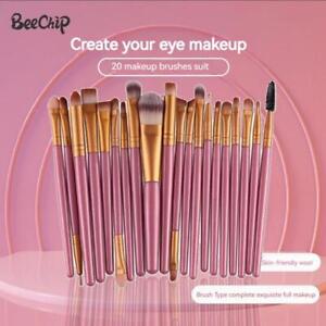 New Listing20 Pcs Makeup Brush Set Eye Shadow Brush Set Foundation Brush Beauty Tools Super