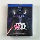 Star Wars: The Skywalker Saga Complete 12-Movies Blu-ray Collection New