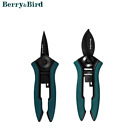 Berry&Bird 2Pcs Garden Pruning Shears Gardening Scissors Hand Pruners Tools