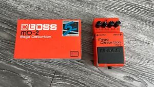 Boss MD-2 Mega Distortion Guitar Effect Pedal - Untested