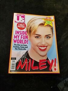 US Collector's Edition MILEY! CYRUS Inside My Fun World w/ 3 Posters Attached