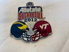 2012 University Michigan vs Virginia Tech All State Sugar Bowl Pin/Button