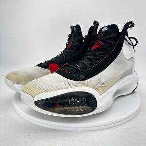 Nike Air Jordan XXXIV 34 Men Size 11 AR3240-100 Chicago White Black Red Shoes