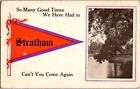 Stratham New Hampshire Pennant So Many Good Times We Have Had Postcard