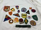 Lot of 20 Military Patches Fist Guns US Army torch STM 116