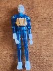 Vintage Mego Micronauts Blue Opaque Time Traveler 1976 Silver Gold