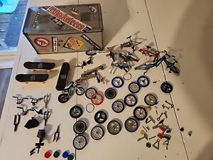 Lot of Metal Finger Bikes Bicycles Haro  SOME MISSING PARTS