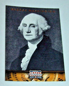 New Listing2012 Panini Americana US President George Washington  Card