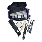 Yamaha Student Practice Set Rolling Case Xylophone Drum Pad Sticks Mallets Stand