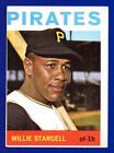WILLIE STARGELL pirates 1964 TOPPS #342 NO CREASES