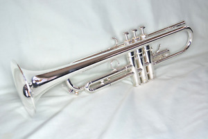 New Listing2000 SCHILKE B5 SILVER PLATED PRO Bb TRUMPET COPPER BELL NEAR MINT + COND