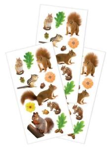 Backyard Critters Stickers Planner Supply Papercraft Crafts Scrapbook Squirrel