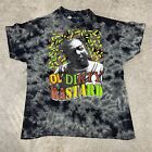 Vintage Ol Dirty Bastard ODB Rap Tee Black Tie Dye T-Shirt Size Medium Hip Hop