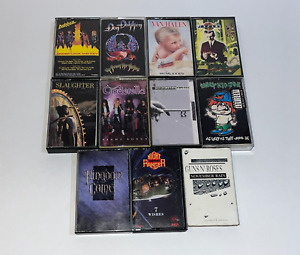 Hard Rock Heavy Metal Cassette Lot Dokken Guns N Roses Cinderella Tesla VH 80s