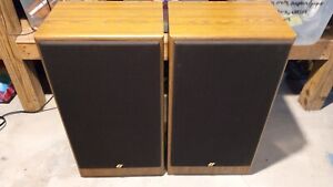 Sansui S-45U 3-Way Floor Standing Speakers Pair Working Vintage Home Audio