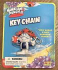 Hawaiian Punch Vintage Holding Red Cup Striped Shirt HP Guy Keychain “NEW”