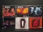 Metallica 6 CD Lot Reloaded Load S&M Garage Inc St Anger Death Magnetic
