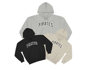 Pittsburg pirates heavy blend Hoodie sweatshirt raised soft logo