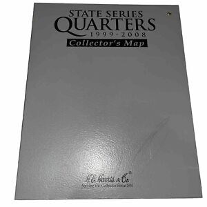 New ListingSTATE SERIES QUARTERS 1999-2008 Collector's Map
