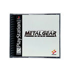 Metal Gear Solid - Sony PlayStation 1 PS1 1998 Black Label!