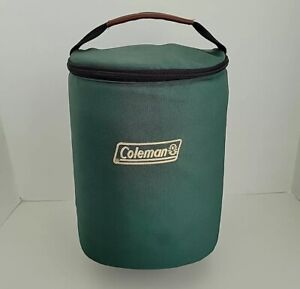 VTG Coleman Storage Travel Propane Lantern Padded Soft Carry Case Color Green