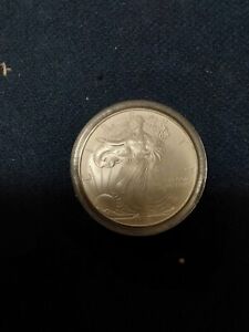 2008 Gem BU American Eagle  Coin 1 Ounce .999 Silver Dollar Unc