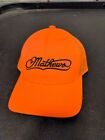 Mathews Archery Snapback Hat Cap Blaze Orange