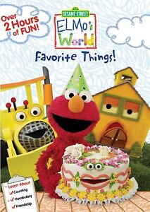 New ListingSesame Street Elmo's World: Favorite Things! (DVD) (VG) (W/Case)
