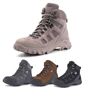 Mens Work Construction Safety Boots Womens Shoes Steel Toe Indestructible US