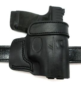CEBECI Right Hand Black Leather OWB Yaqui Speed Holster for SIG SAUER P365 365XL