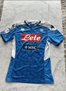 SSC Napoli Kappa Lorenzo Insigne #24 authentic jersey 2020 Coppa Italia Champ