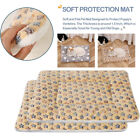 Pet Dog Bed Mat Warm Plush Soft Pad Dog Cat Pad Sleeping Bed Cushion Washable